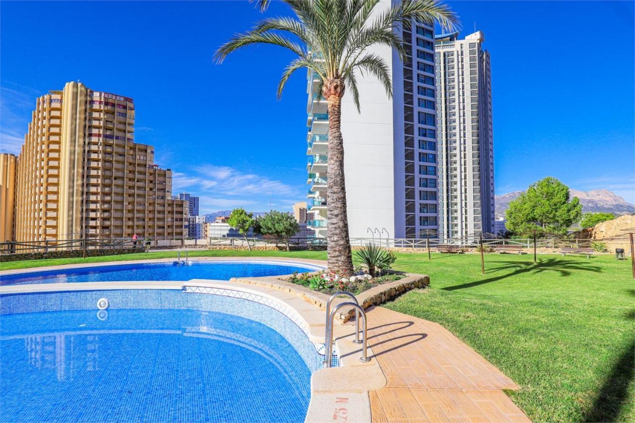 Апартаменты Skyline 10 Gran Terraza Privada Con Vistas Espectaculares Бенидорм Экстерьер фото